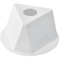 Global Equipment Inventory Control Cone, White White